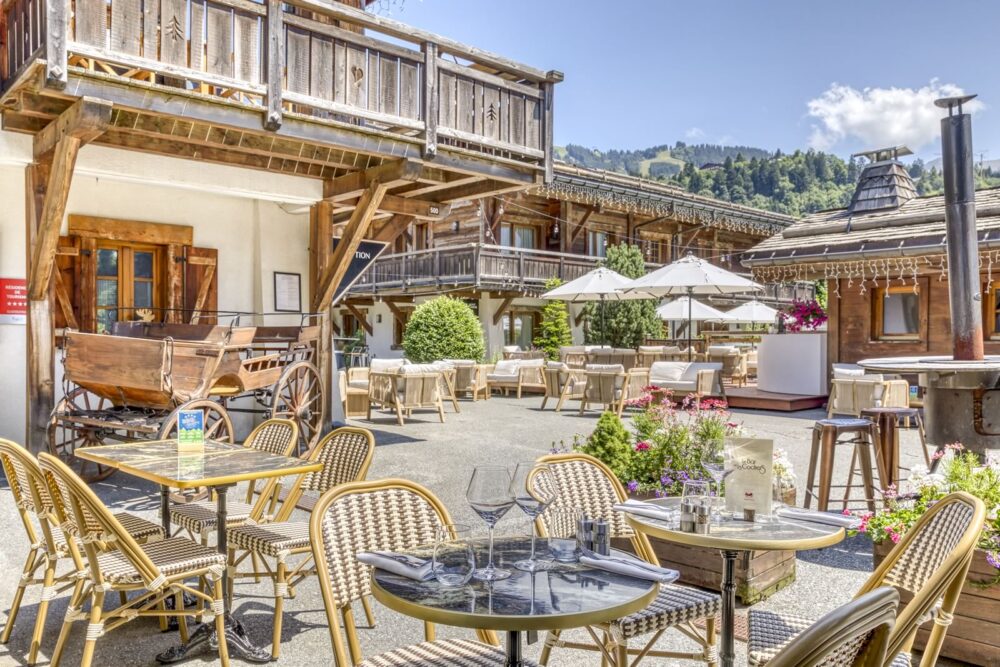 Les Loges Blanches 4* La Table des Cochers restaurant in Megève