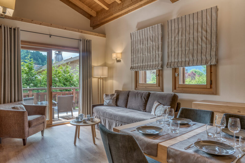 Suite familiale Les Loges Blanches 4 étoiles à Megève