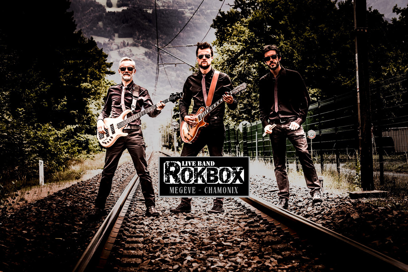 Rokbox en concert à Megève aux Loges Blanches 4* pour les Jeudis BBQ Concert