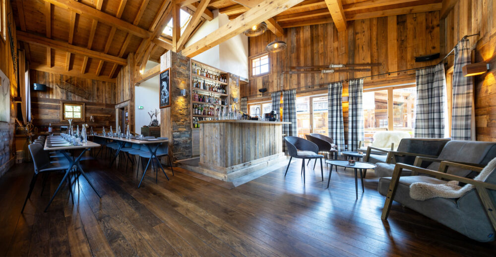 Les salles de séminaires modulables Les Loges Blanches 4* Megève