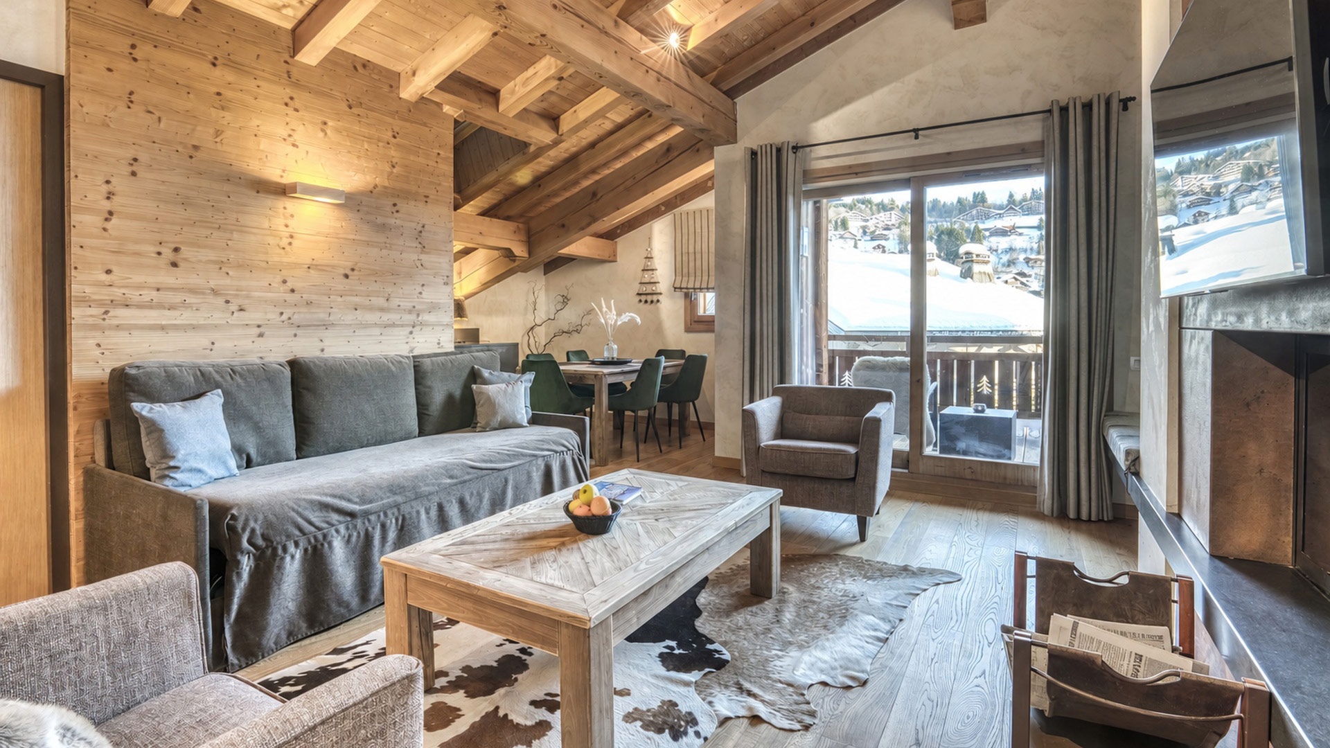 Les Suites et les Chambres cosy Les Loges Blanches 4 étoiles à Megève